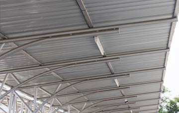 installing Maesycoed metal roofing